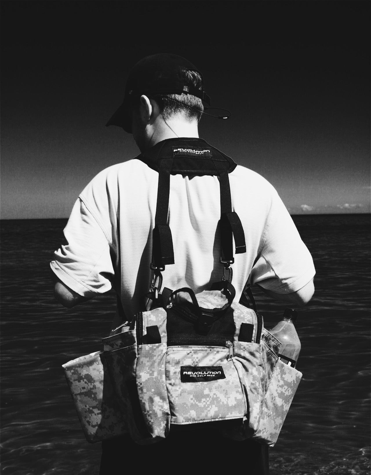 Revolution Mini Deluxe V3 Disc Golf Bag - Onyx