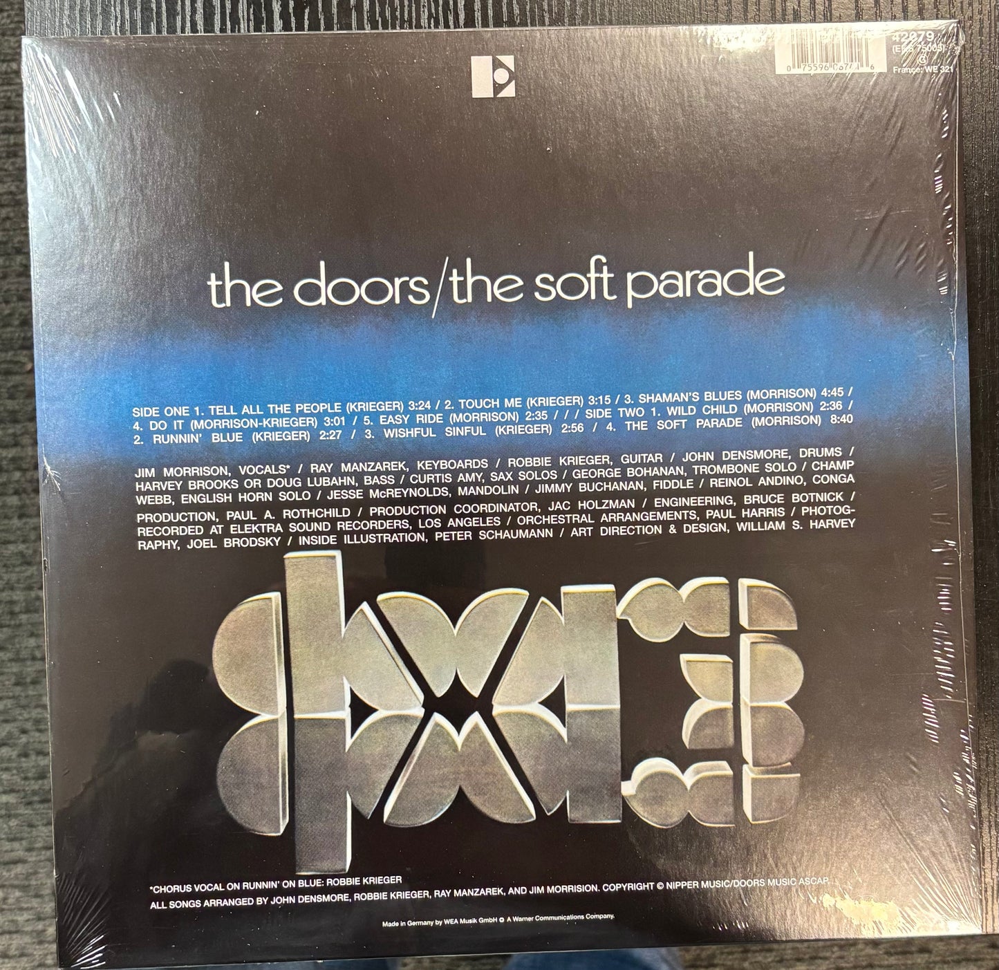 DOORS, THE - The Soft Parade Vinyl LP Record