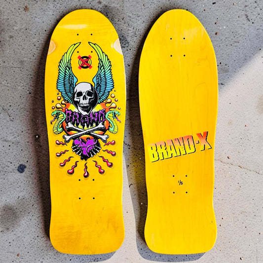 X-Con Limited Edition, HAND-PAINTED 10"x30" Deck (1 of 5)