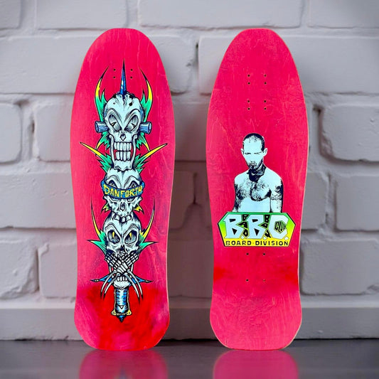 Bill Danforth BBC Totem Limited Edition, HAND-PAINTED Deck (PRE-ORDER, DECEMBER)