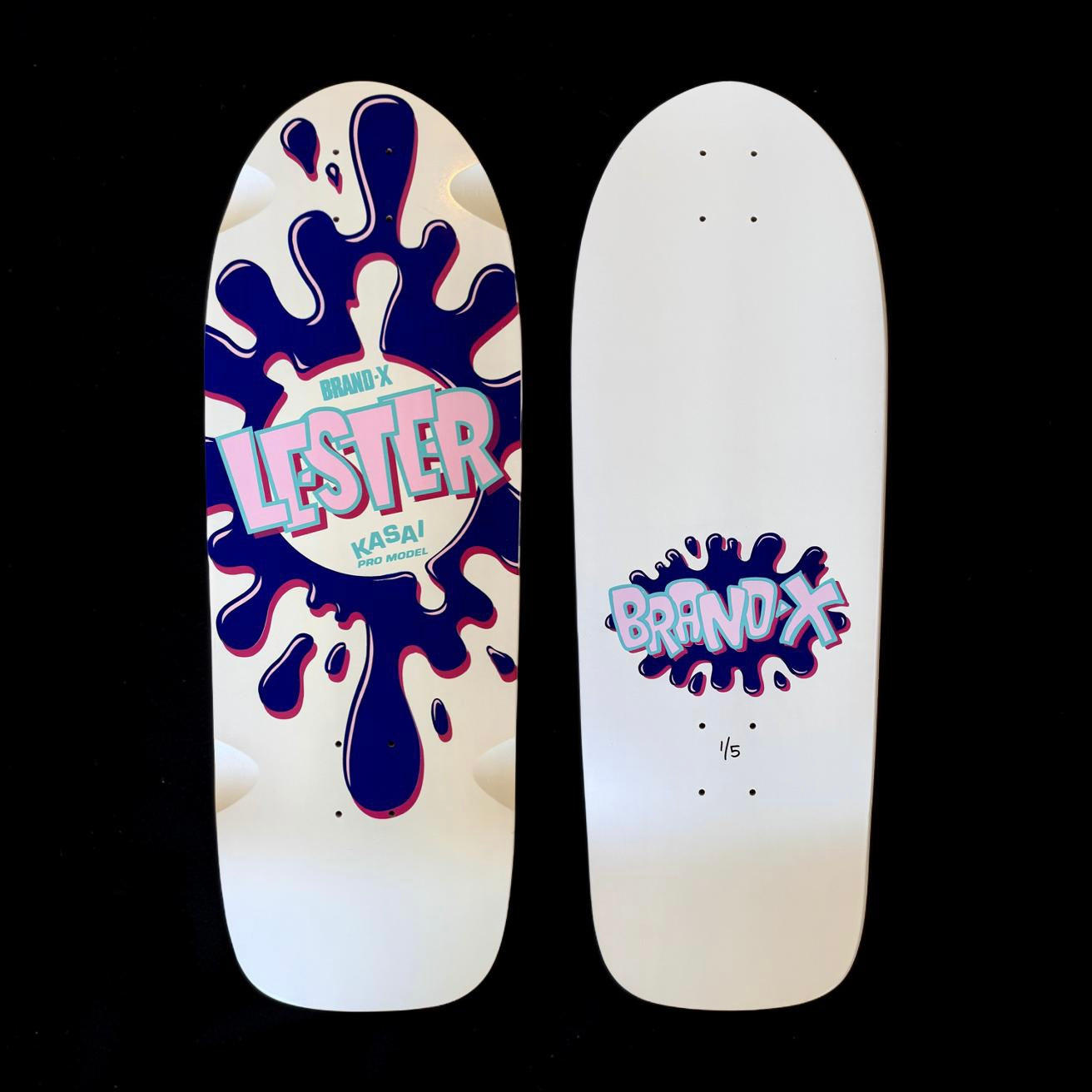 Lester Kasai 10”x30 Limited Edition, HAND-PAINTED Deck (1 of 5)