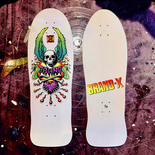 X-Con Limited Edition, HAND-PAINTED 10"x30" Deck (1 of 9)