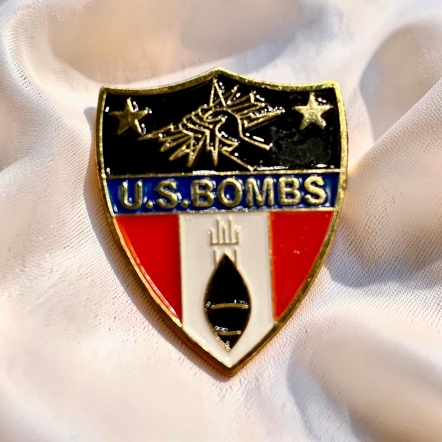 US BOMBS Shield Pins