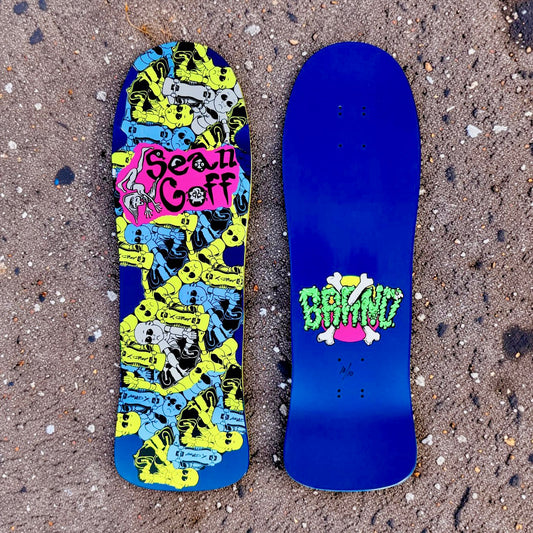 Sean Goff Baby Skater LIMITED EDITION Deck 9.5"x30.5” HAND-PAINTED (1 of 10)