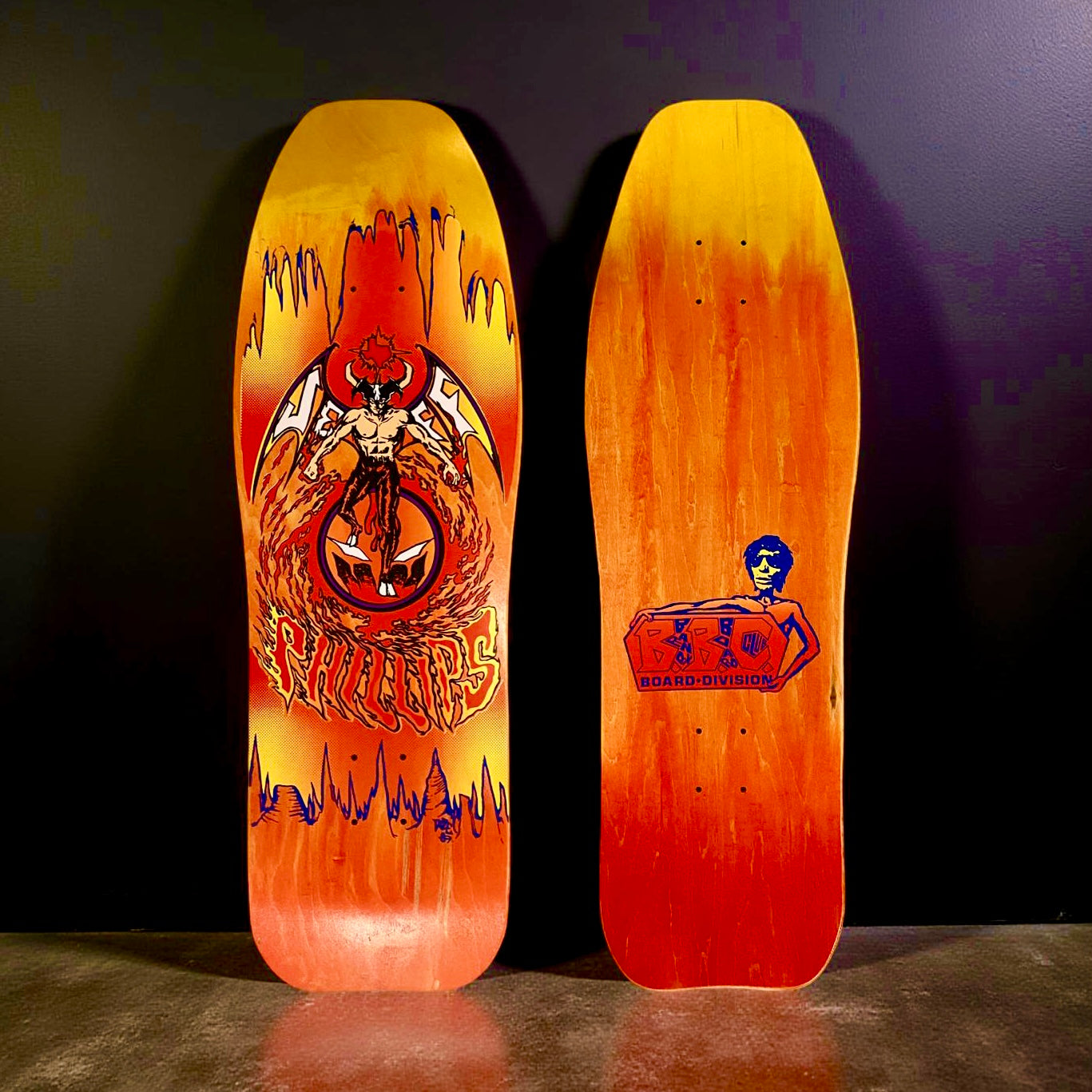 Jeff Phillips DevilMan Limited Edition, HAND-PAINTED BBC Deck (1 of 14)