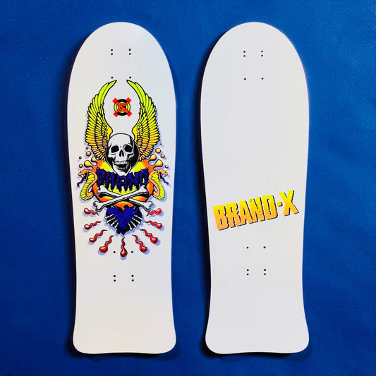 X-Con GLOW-IN-DARK Limited Edition, HAND-PAINTED 10"x30.5" Deck (1 of 10)