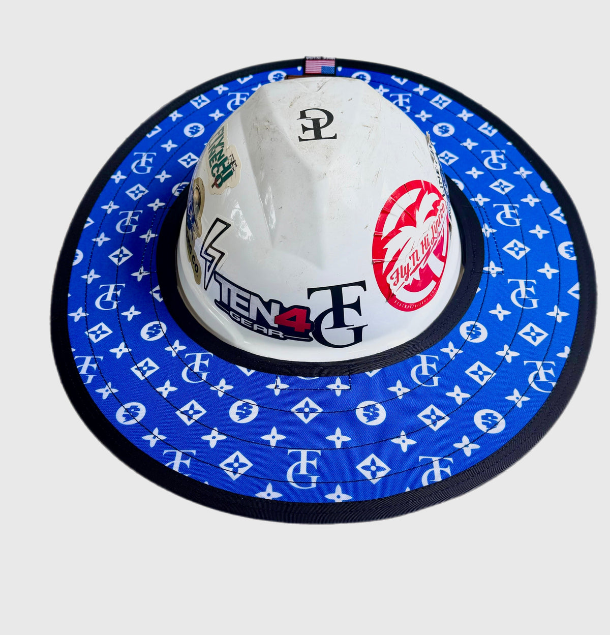 TG Royal Hard Hat Sun Shade Visor – Water-Resistant Worksite Visor for Full Brim & Kask Hard Hats