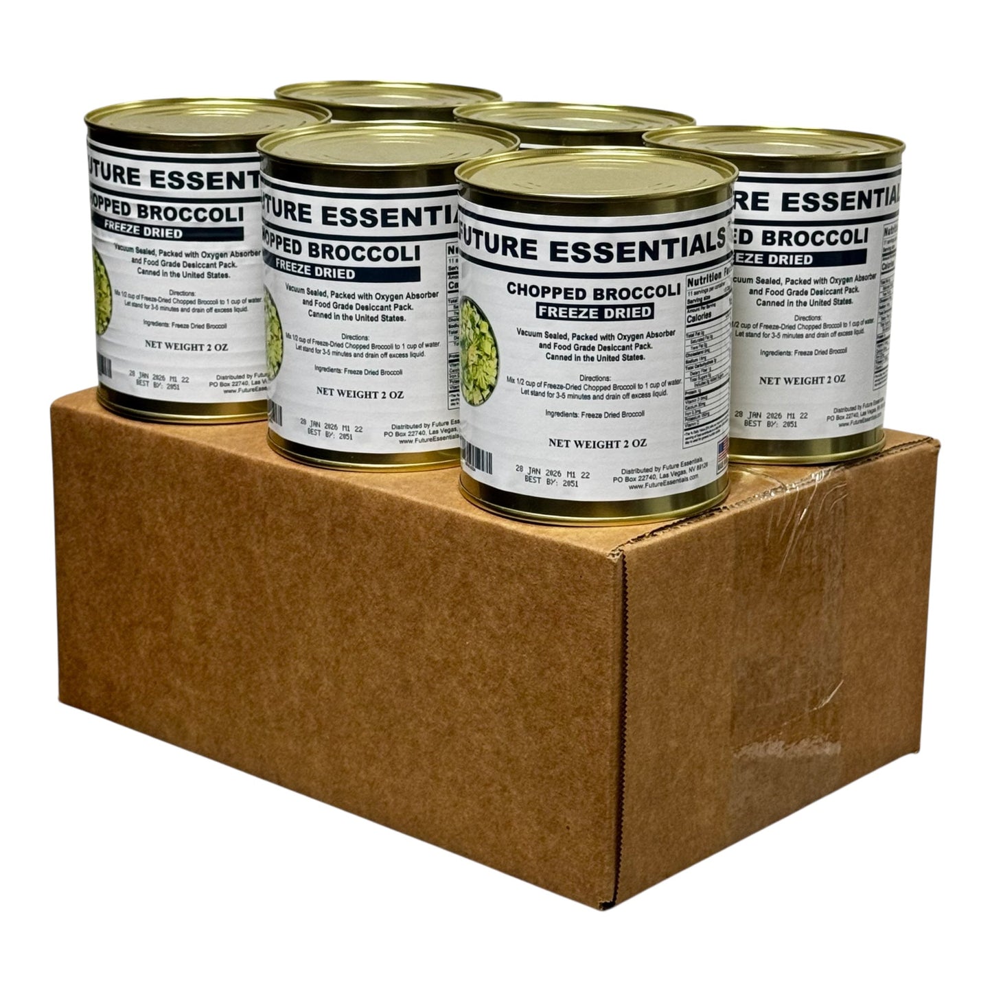 Future Essentials Freeze Dried Chopped Broccoli