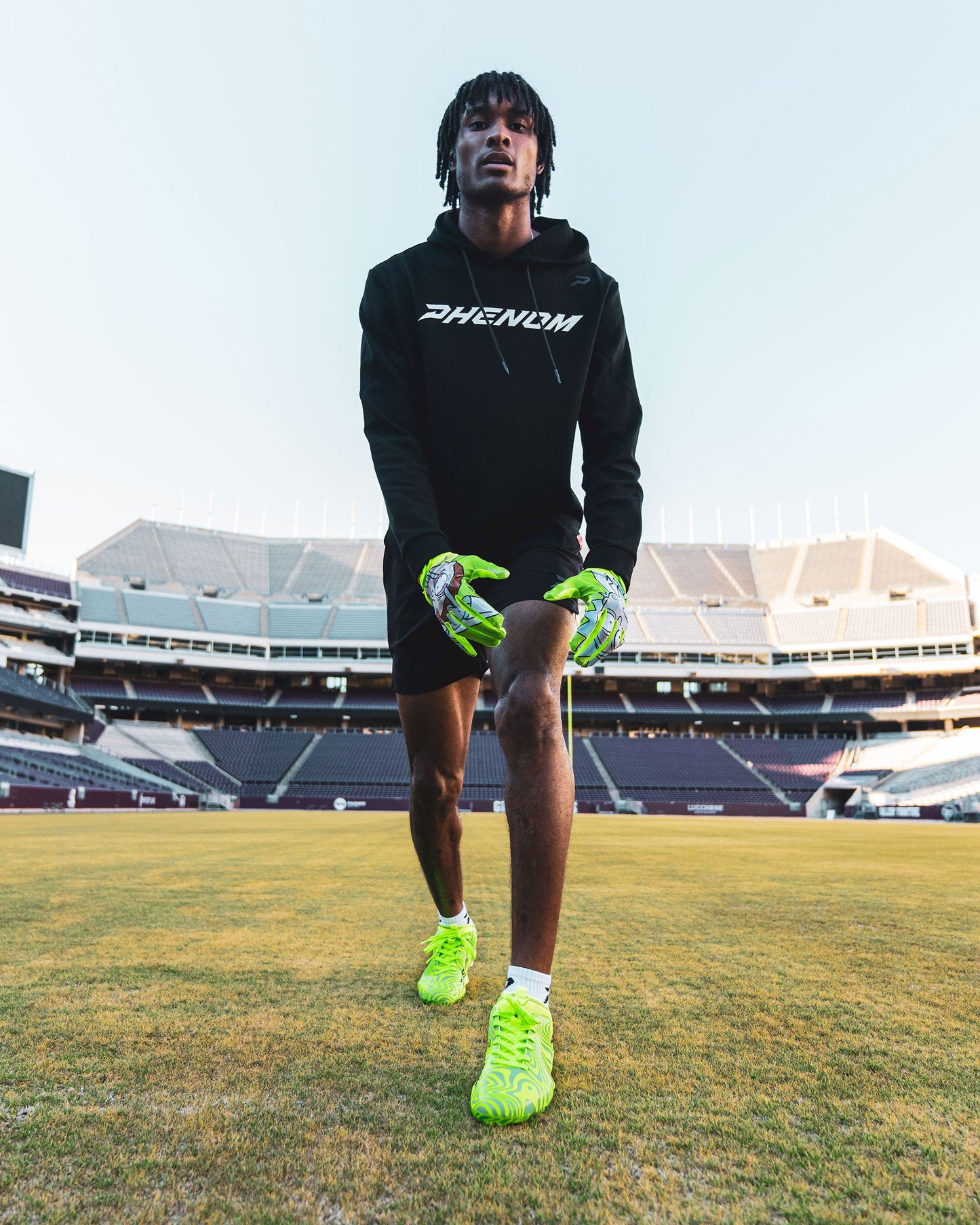 Phenom Elite Rick and Morty Football Cleats - Quantum Speed 2.0