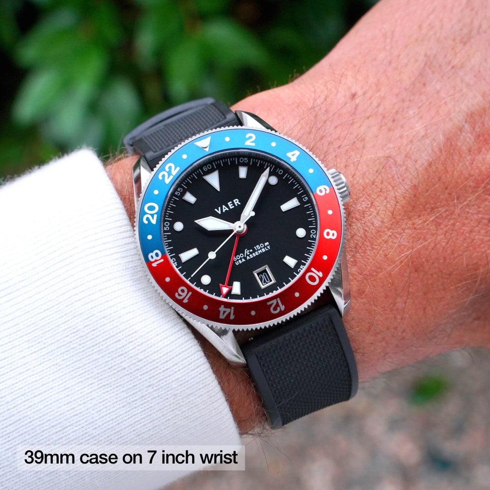 G2 Meridian Navy/Red GMT - 39mm USA