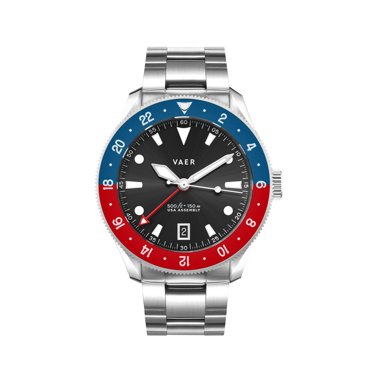 G2 Meridian Navy/Red GMT - 39mm USA