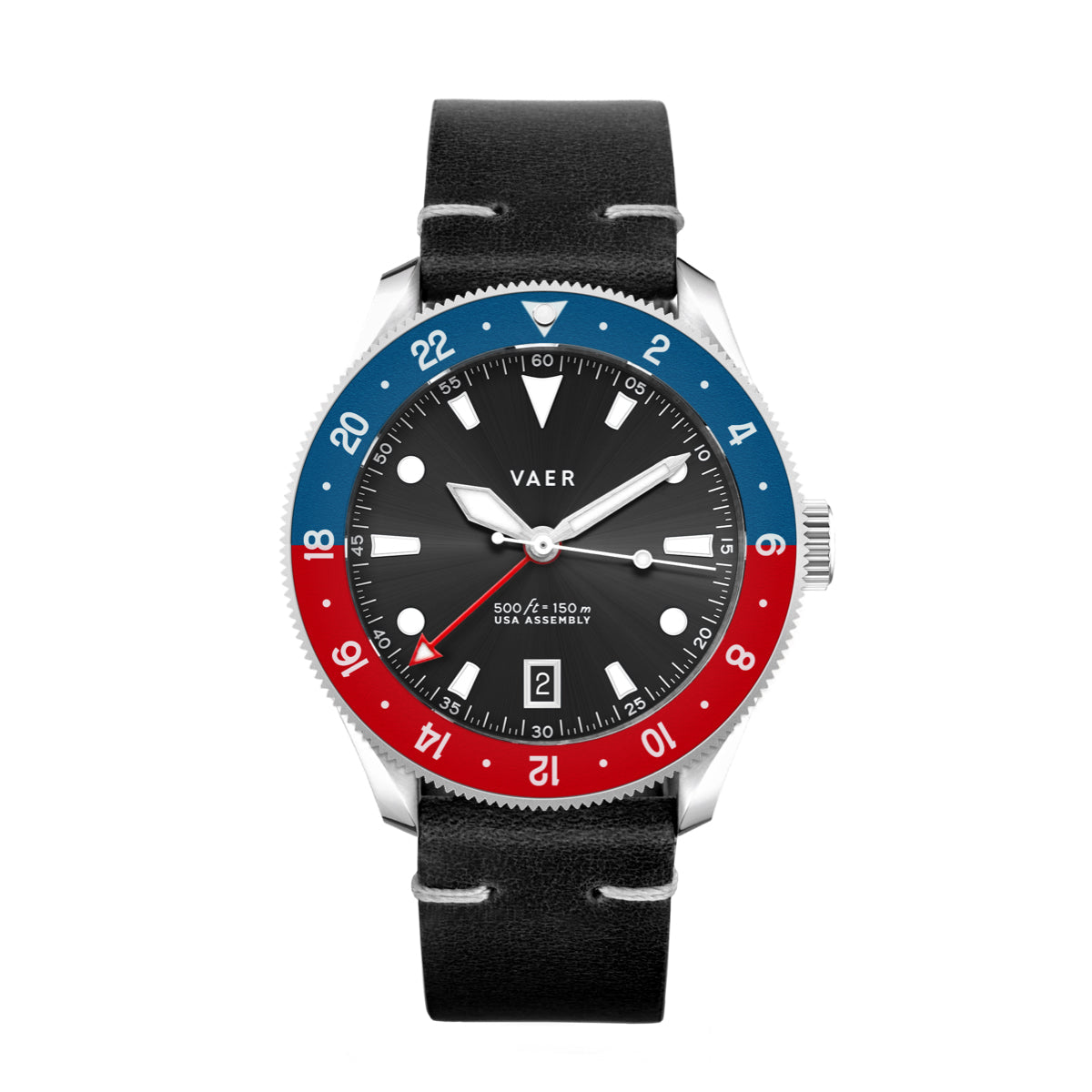G2 Meridian Navy/Red GMT - 39mm USA