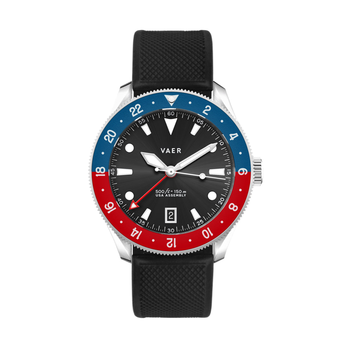 G2 Meridian Navy/Red GMT - 39mm USA