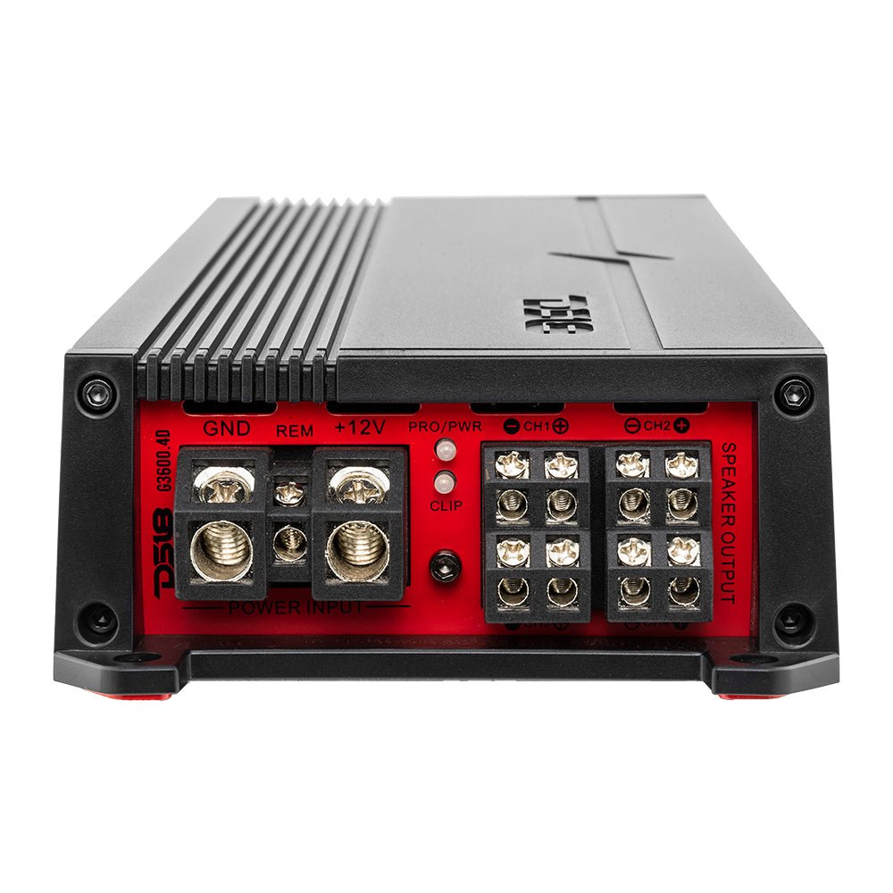 GEN-X Full-Range Class D 4-Channel Amplifier | 4 x 300W RMS @ 4-Ohm