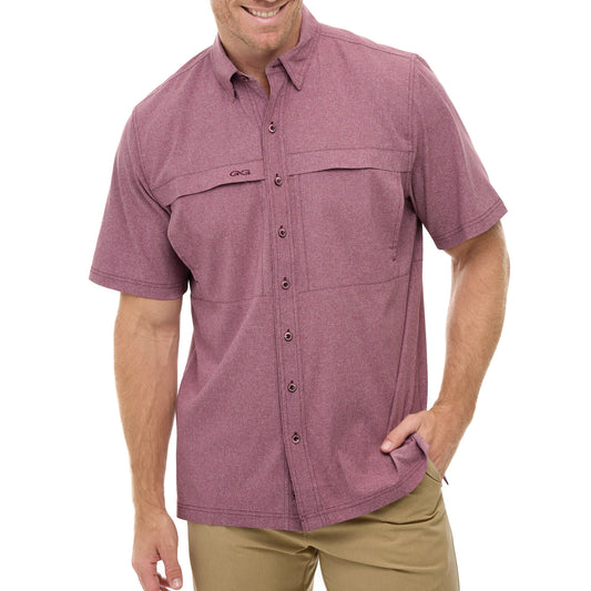 Maroon MicroTek Shirt