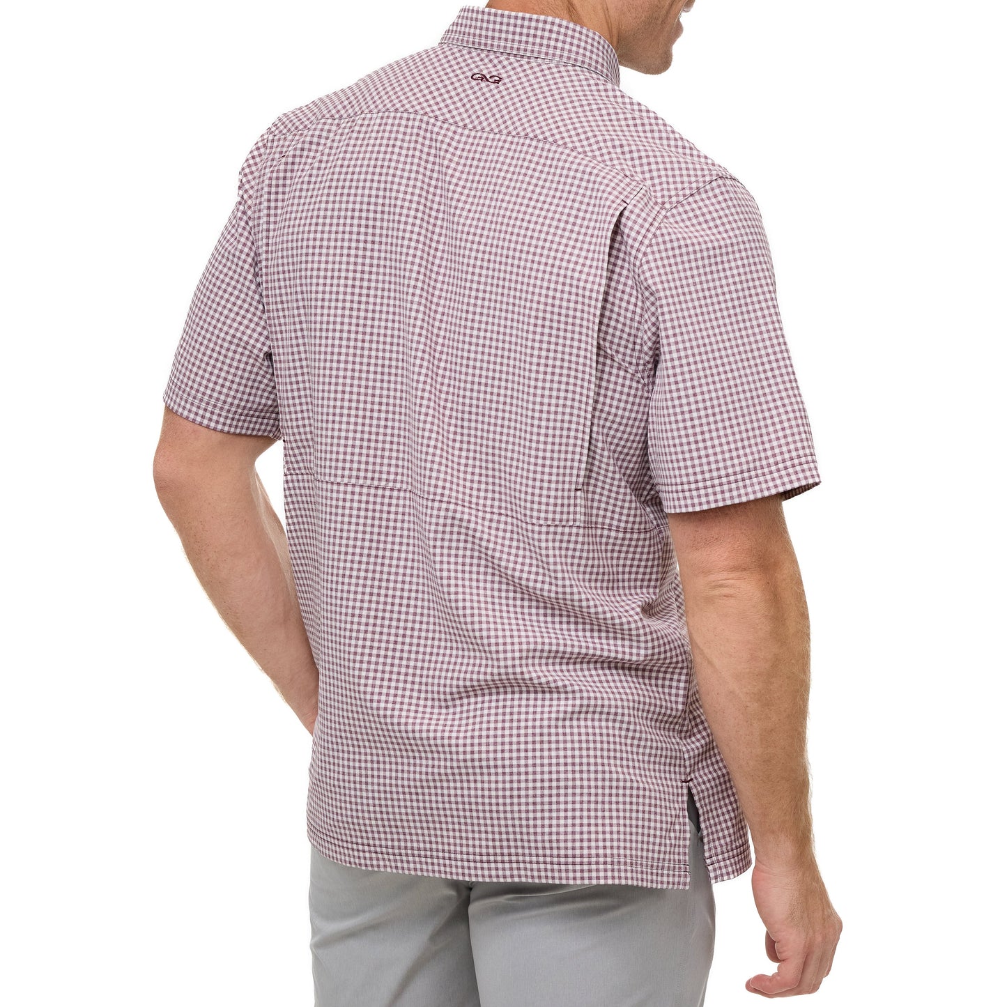 Maroon TekCheck Shirt