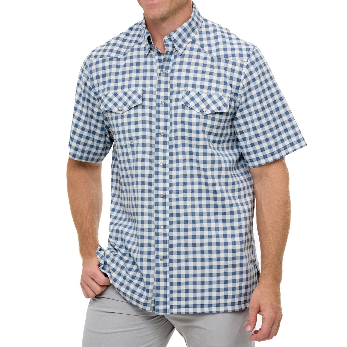 Glacier Pearl Snap Shirt