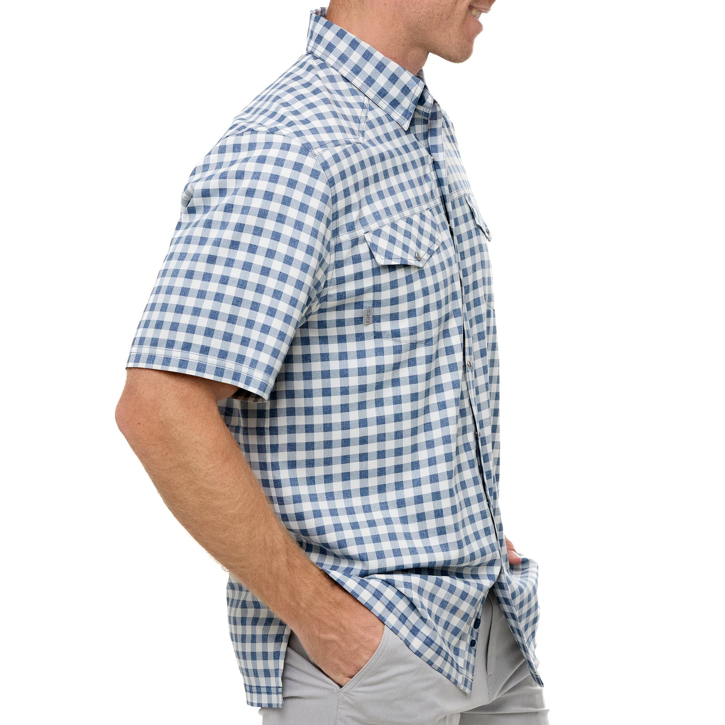 Glacier Pearl Snap Shirt