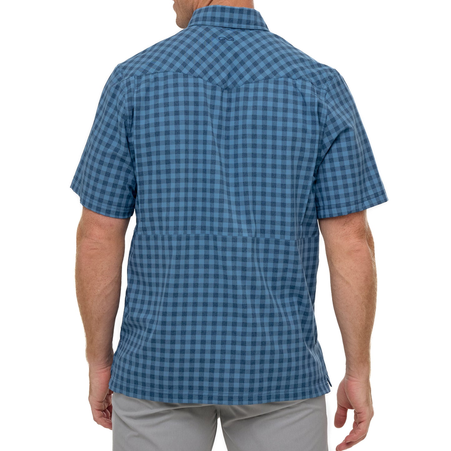 Slate Pearl Snap Shirt