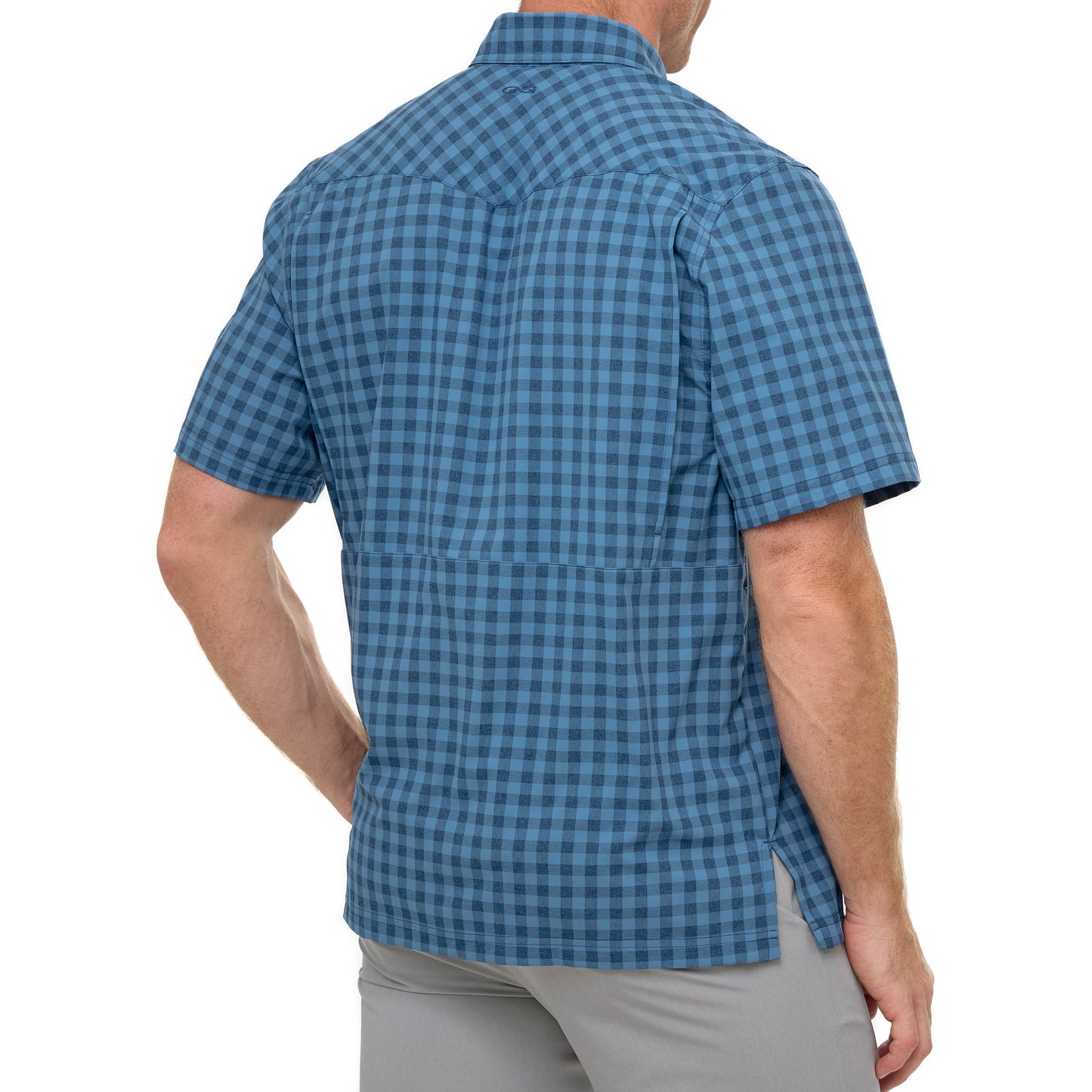 Slate Pearl Snap Shirt