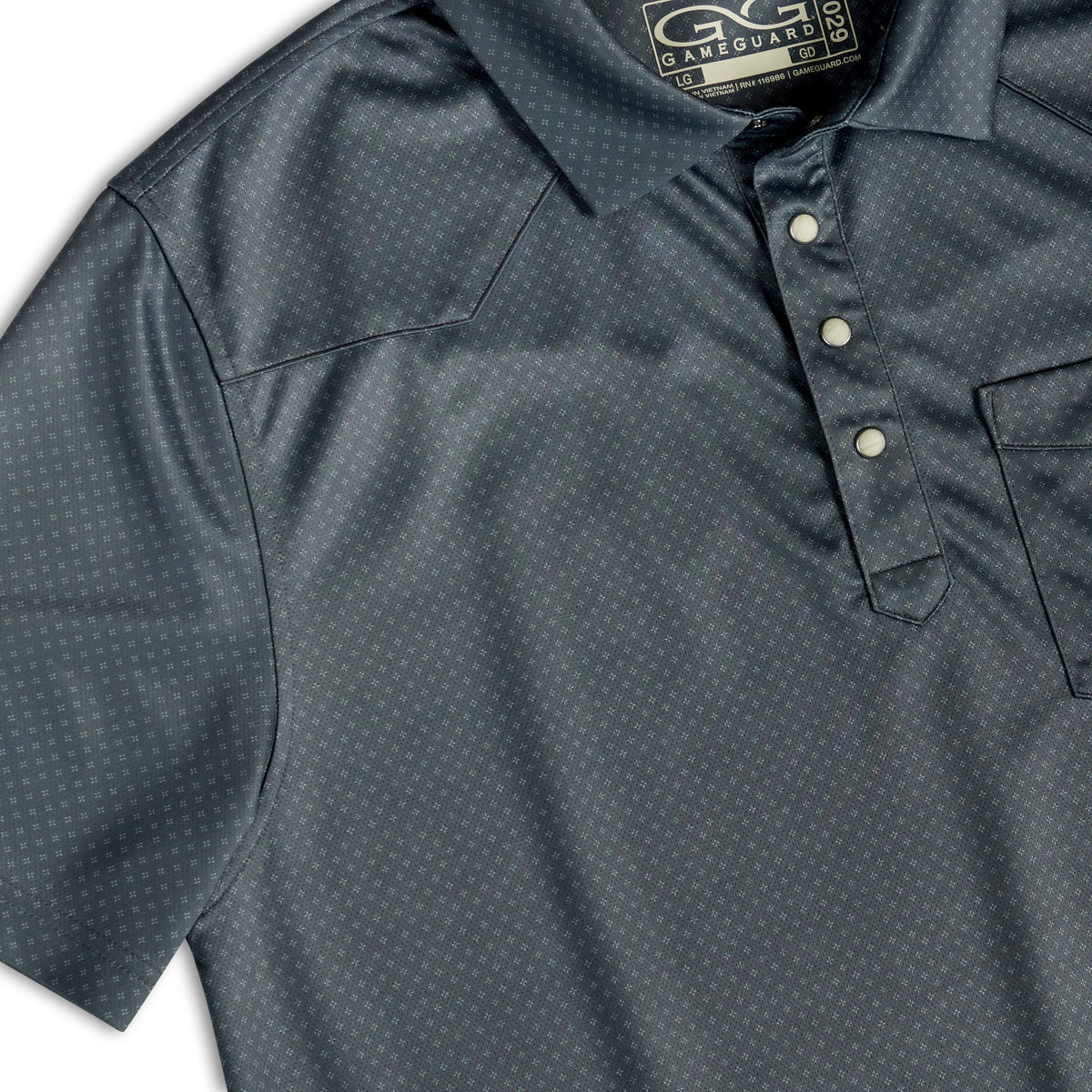 GunMetal Palo Duro Polo