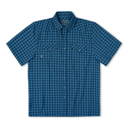 Slate Pearl Snap Shirt