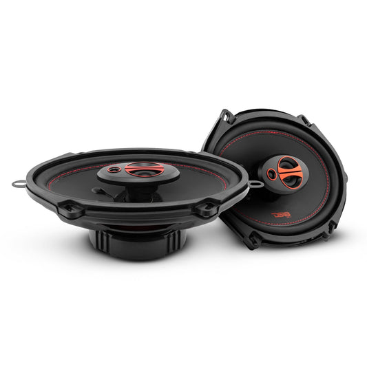 DS18 GEN-X5.7 5x7" 3-Way Coaxial Car Speaker 165 Watts 4-Ohm