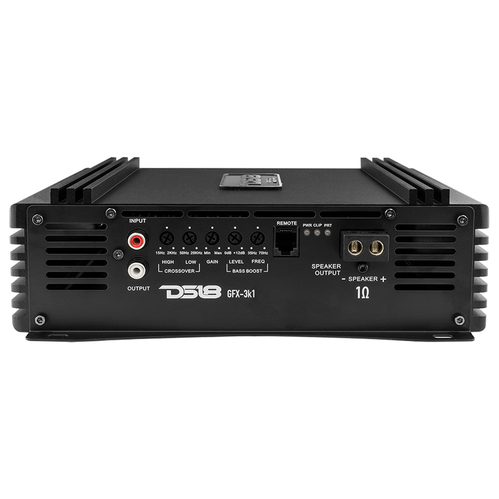 PRO 1-Channel Full-Range Class D Amplifier 3000 Watts Rms @ 1-Ohm