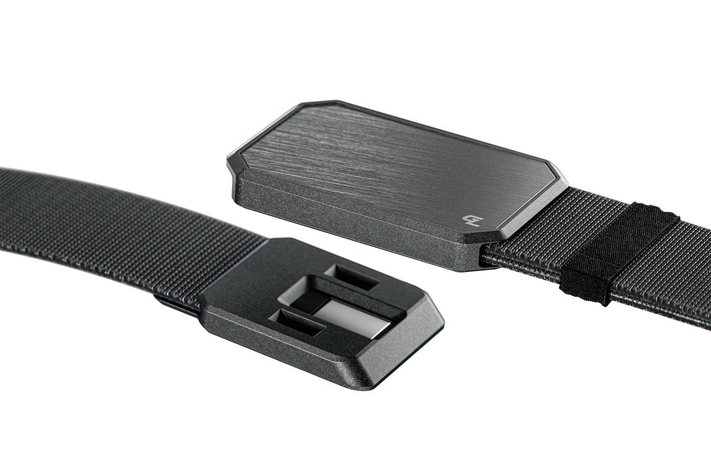 Groove Belt Gun Metal/Black