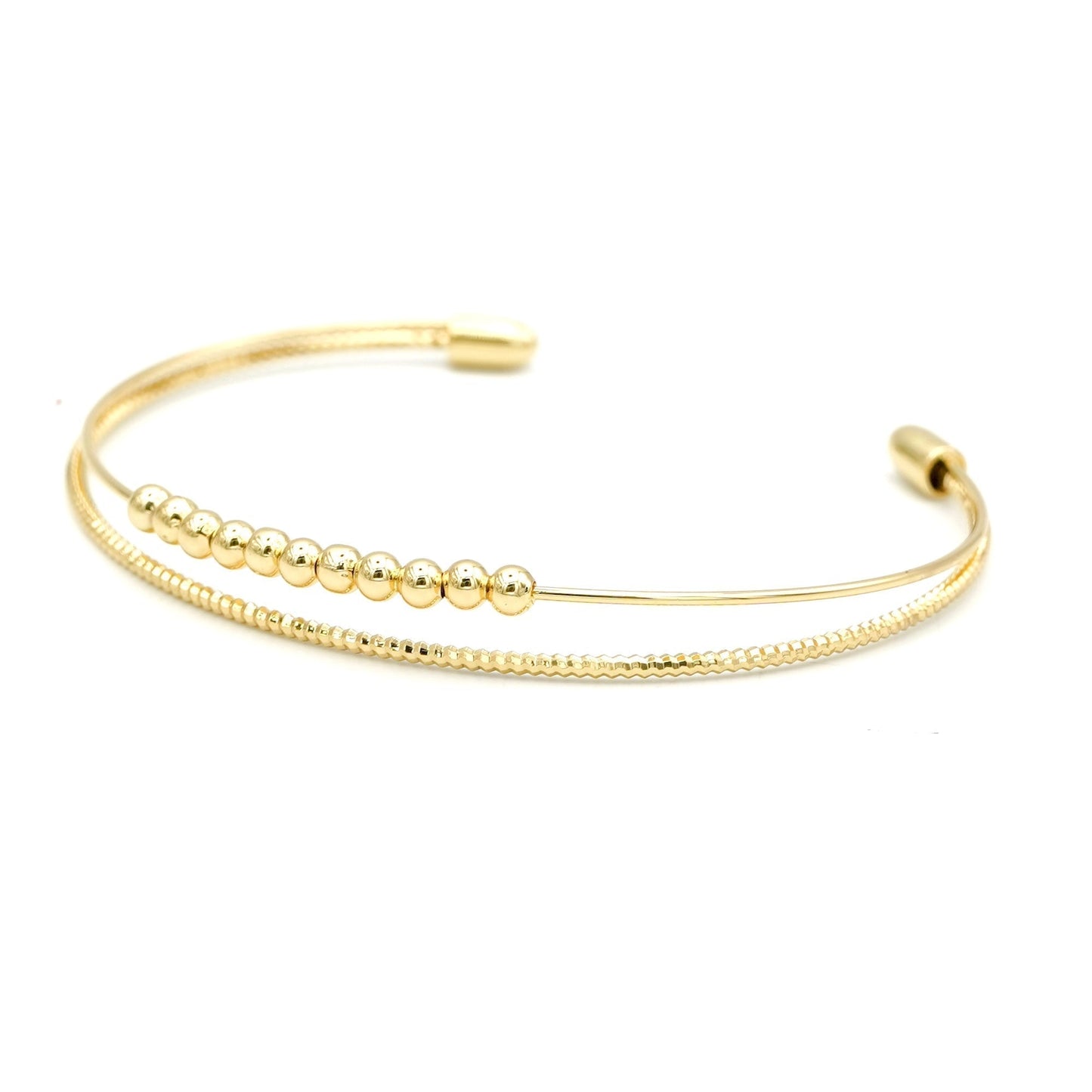 GOLDEN ERA - Gold Cuff Accent Bracelet