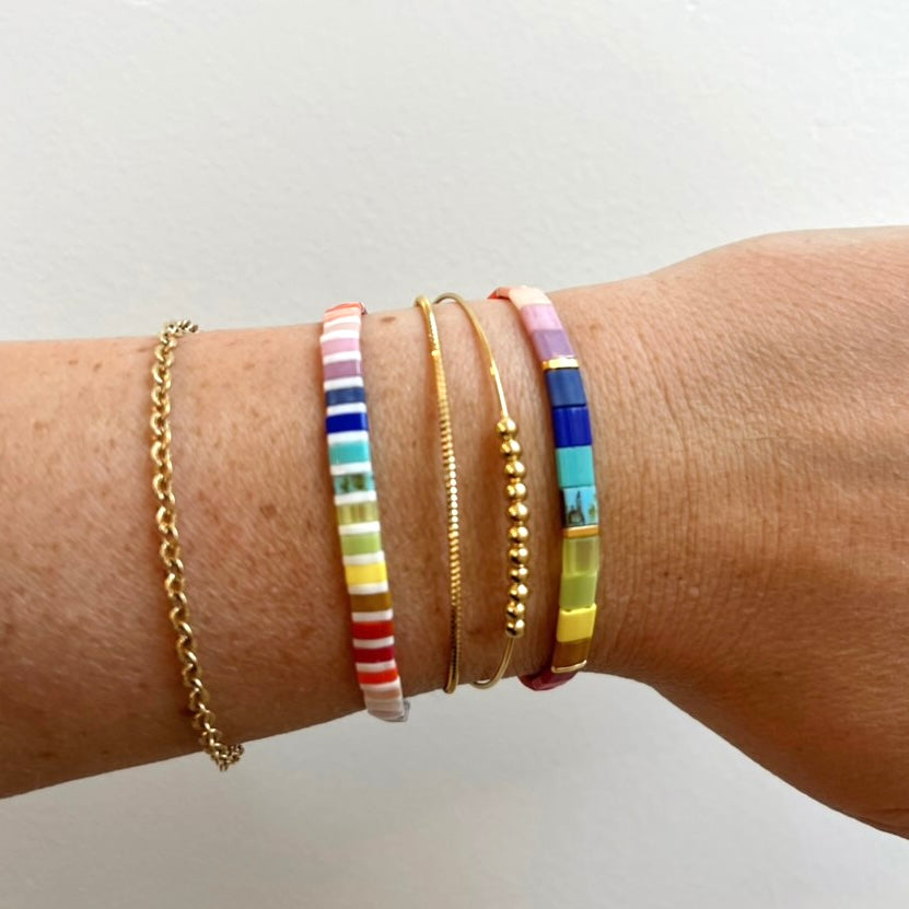 GOLDEN ERA - Gold Cuff Accent Bracelet