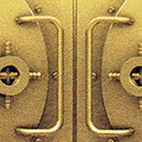 RFID Blocking Credit Card Sleeves - Gold Vault