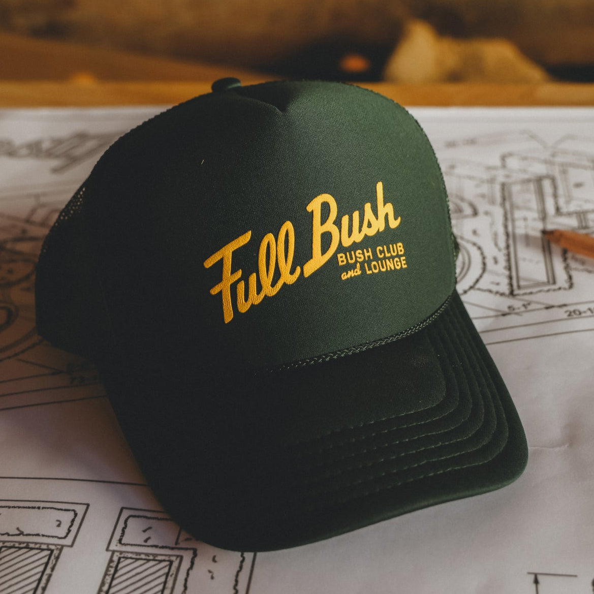 The Overgrowth | Green Full Bush Bush Club Trucker Hat