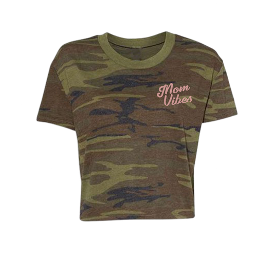 Mom Vibes Ultra Soft Crop