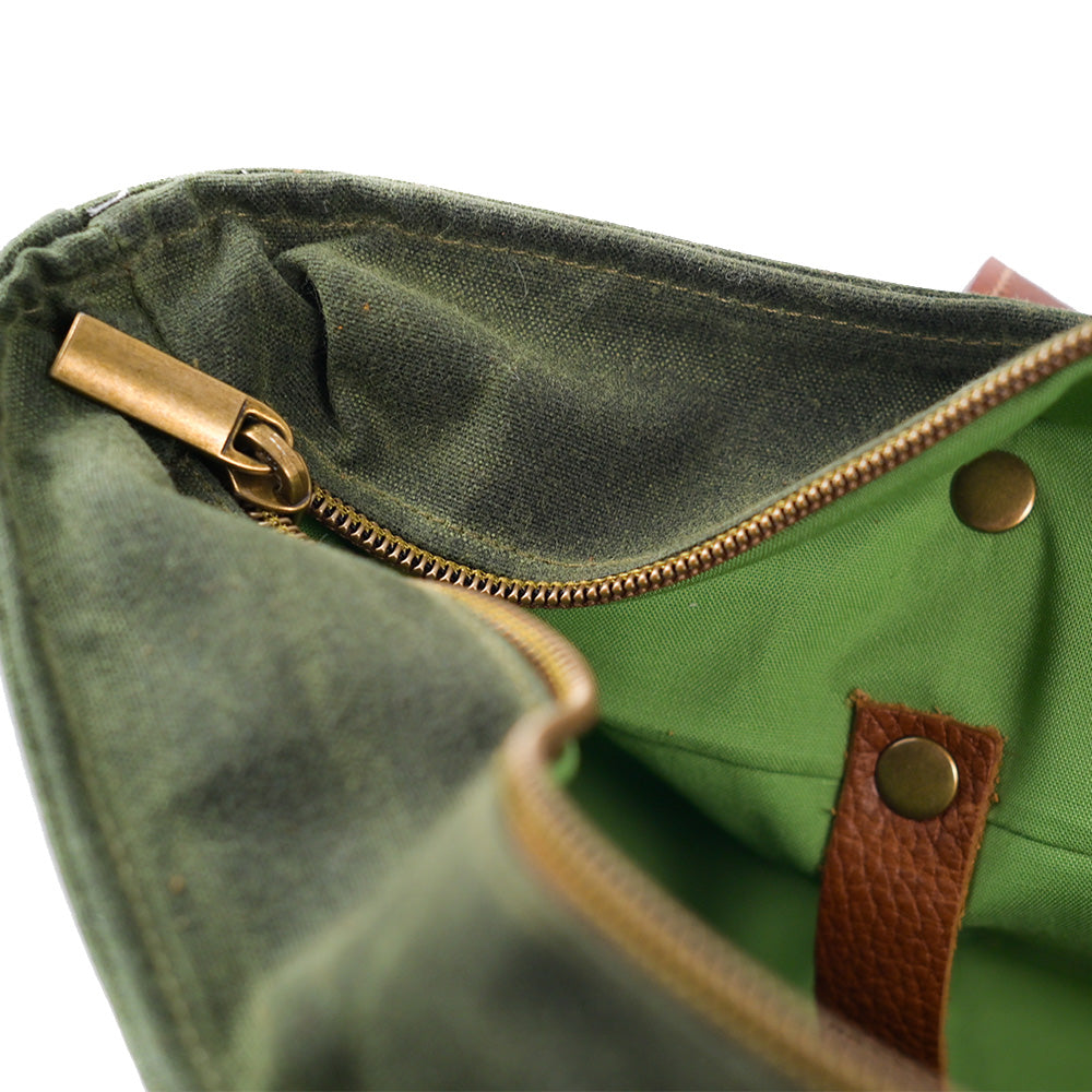 Allagash River Tote Bag with Zipper Closure