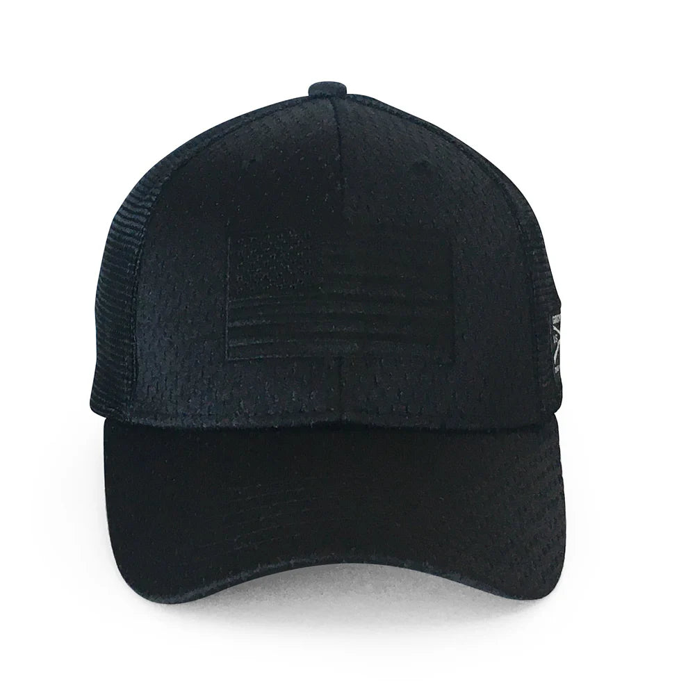 Grunt Style - Blackout Flag Stretch Fit Hat