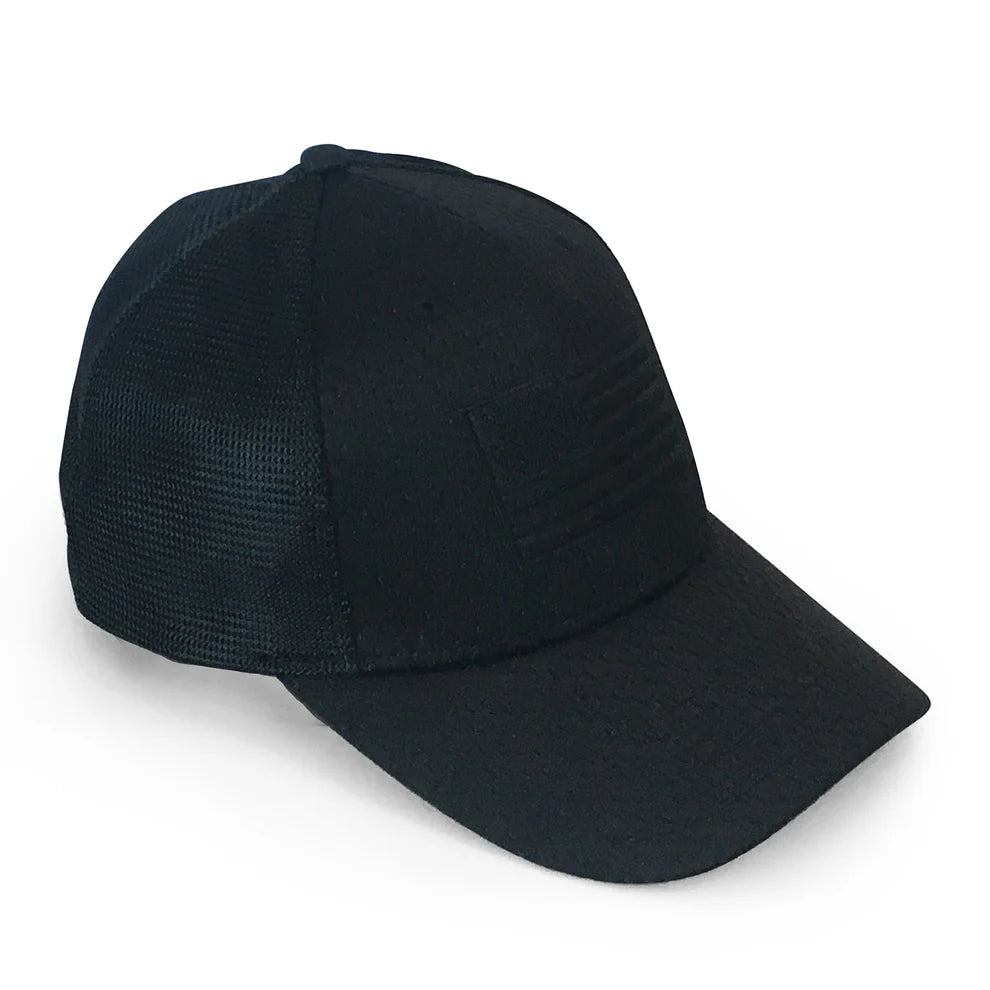 Grunt Style - Blackout Flag Stretch Fit Hat