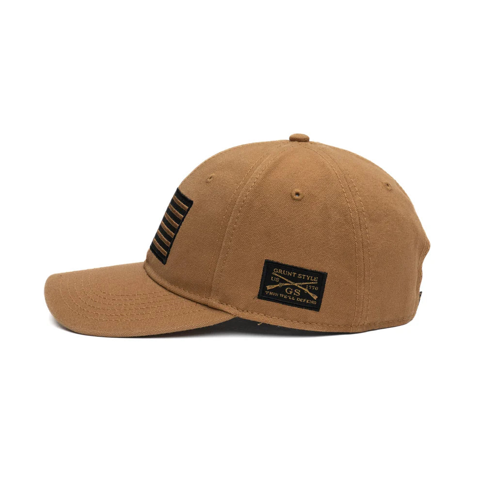 GS Embroidered American Flag Hat