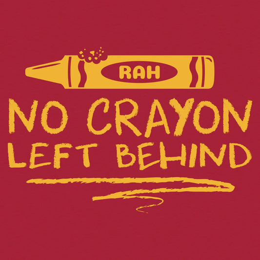 Grunt Style - No Crayon Left Behind T-Shirt - Red
