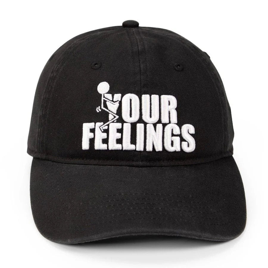 F*ck Your Feelings Dad Hat - Black