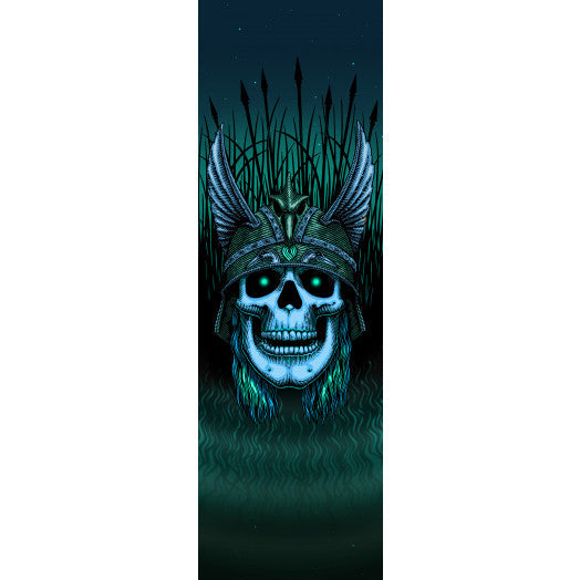 Powell Peralta Anderson Green Skull Griptape - 10.5″x33″
