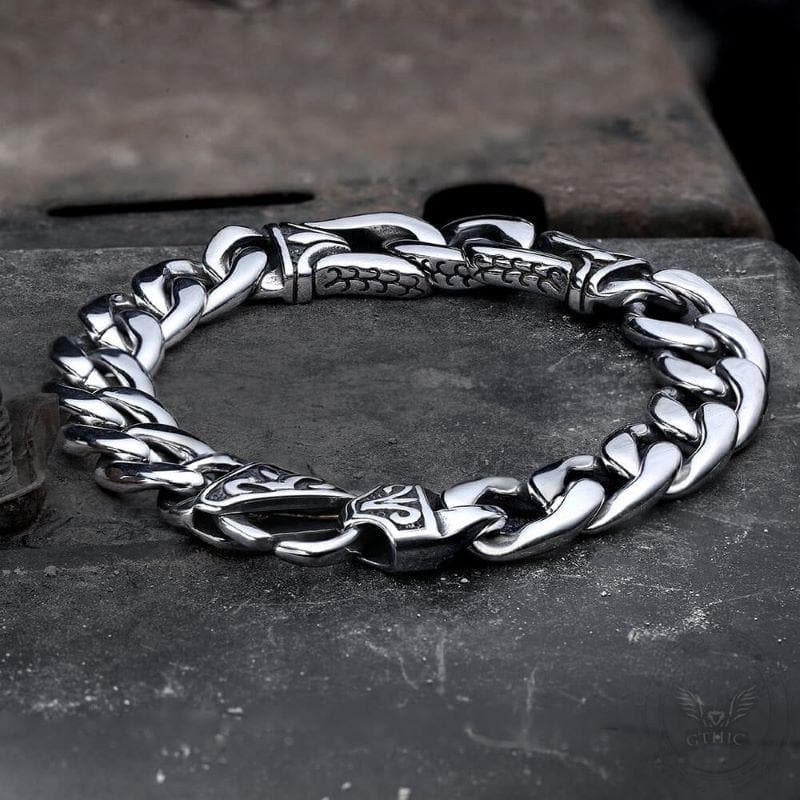 Classic Viking Totem Stainless Steel Bracelet