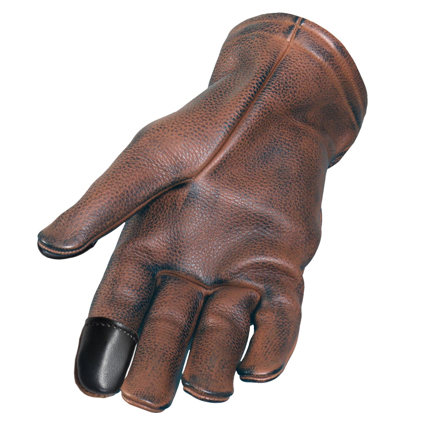 Hot Leathers Distressed Brown Driving Gloves GVM1029