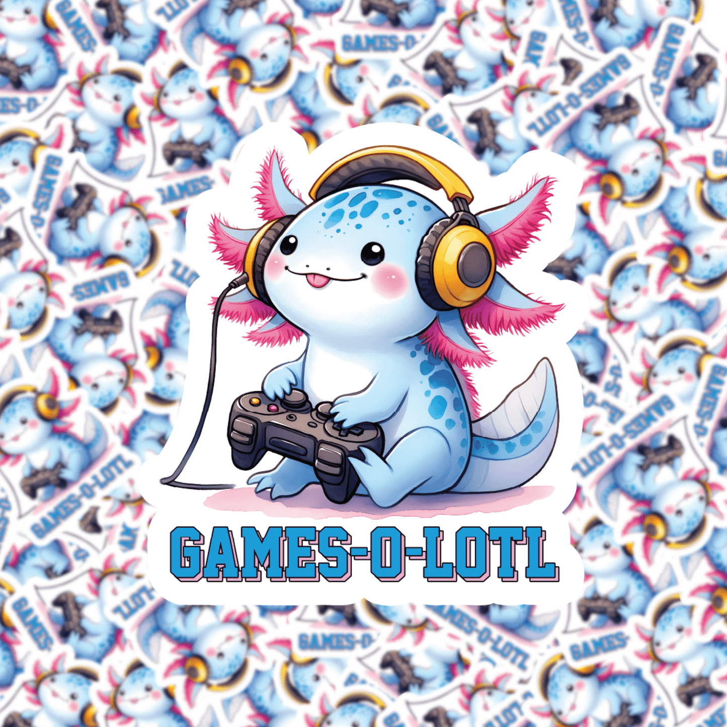 Games-O-Lotl Sticker