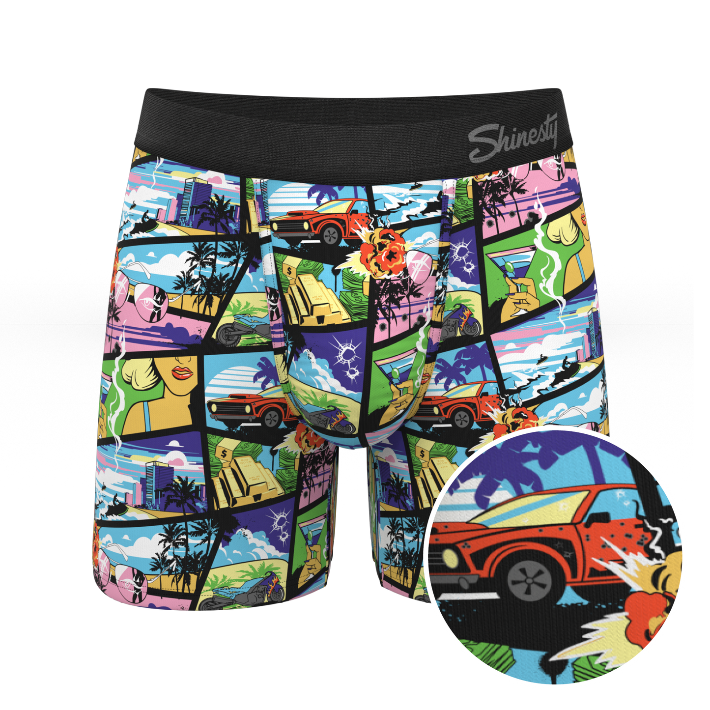The Gas Pedal | Pop Art Ball Hammock® Pouch Underwear