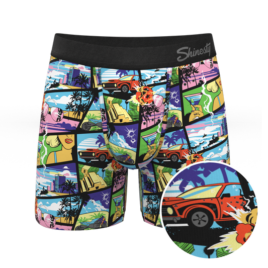 The Gas Pedal | Pop Art Ball Hammock® Pouch Underwear