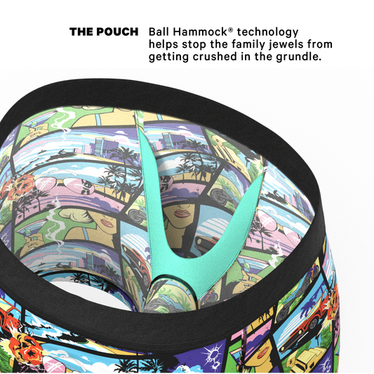 The Gas Pedal | Pop Art Ball Hammock® Pouch Underwear
