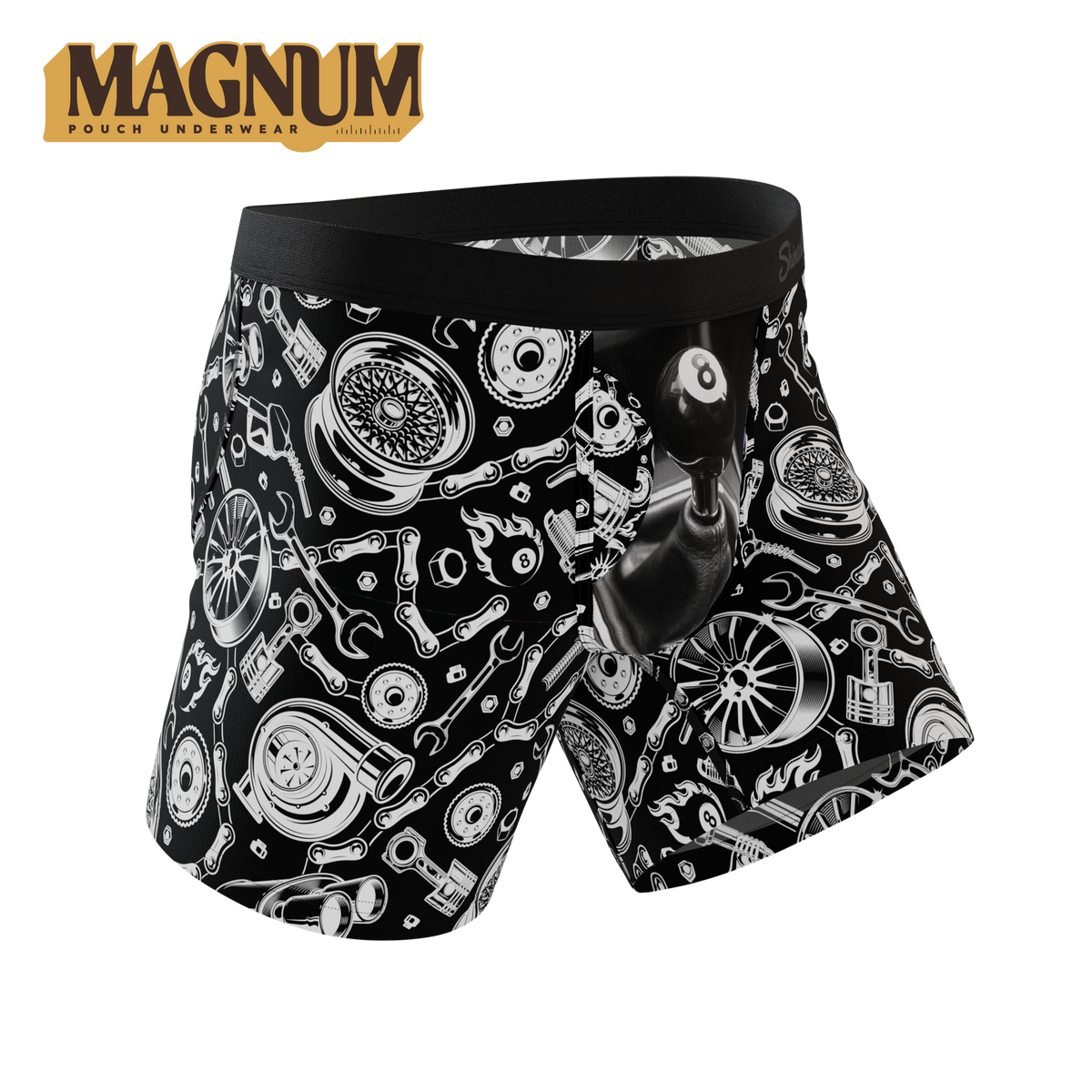 The Gear Head | Stick Shift Ball Hammock® Magnum Big Pouch Underwear