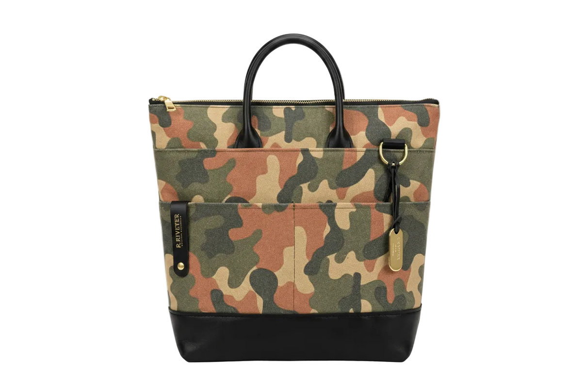 Otto | Riveter Camo  + Black Leather