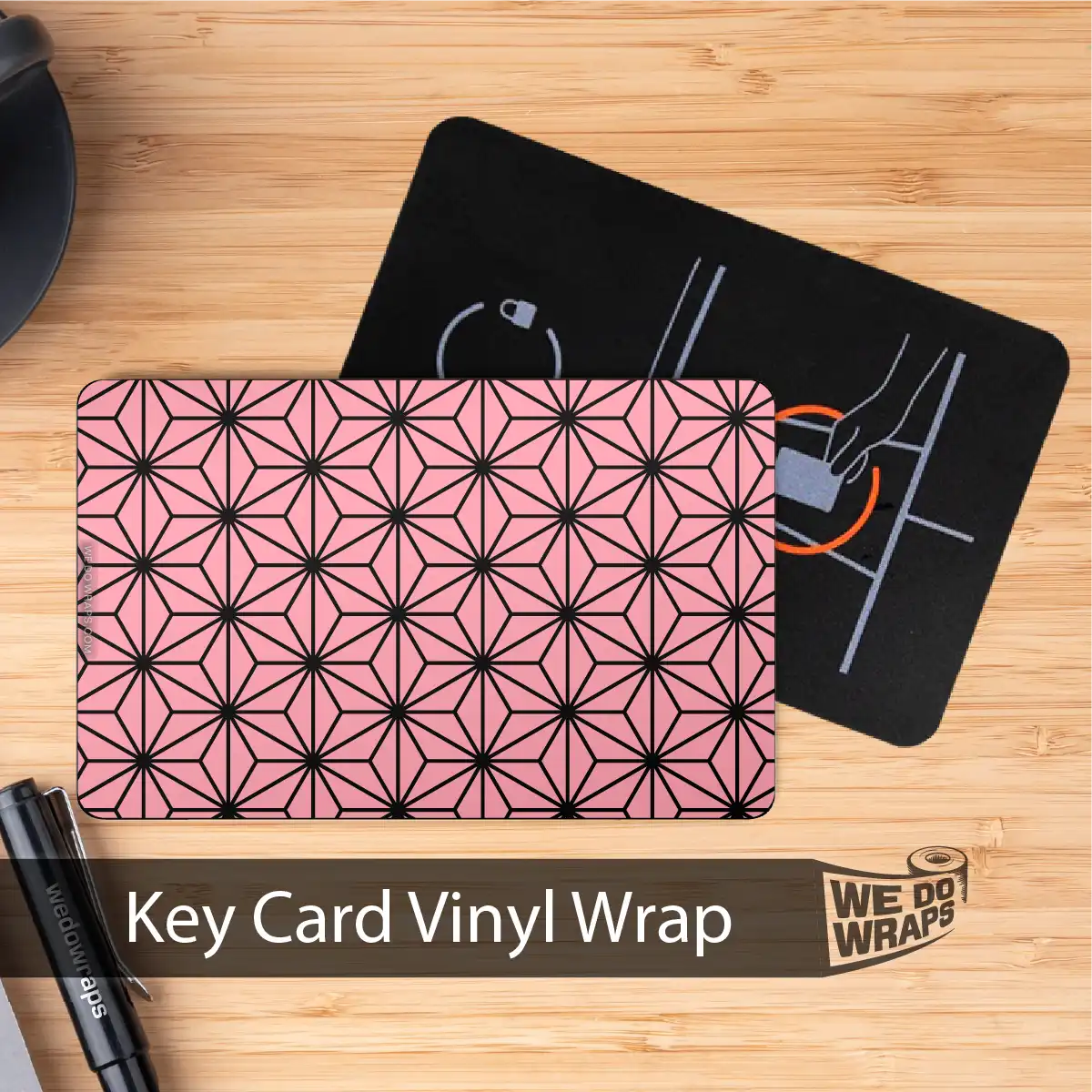 Geometric Hex | NFC Key Card Wrap